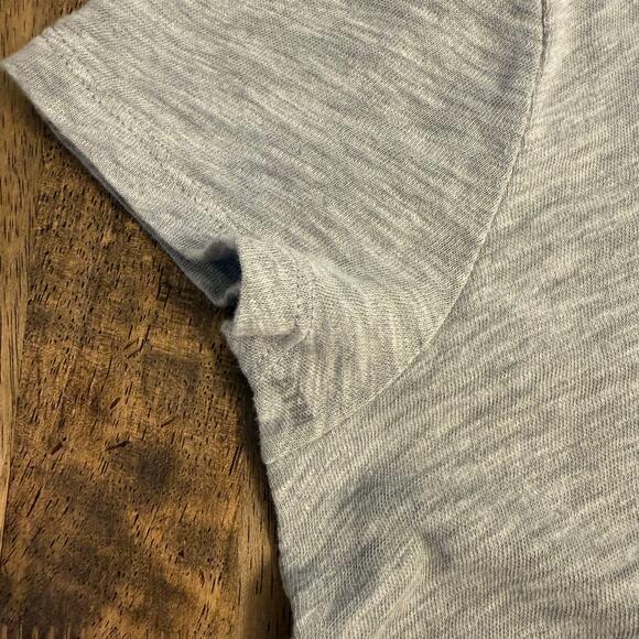 ATM V-Neck Tee Anthony Thomas Melillo Slub Jersey Classic Gray Women's Size XS/S - Picture 5 of 9